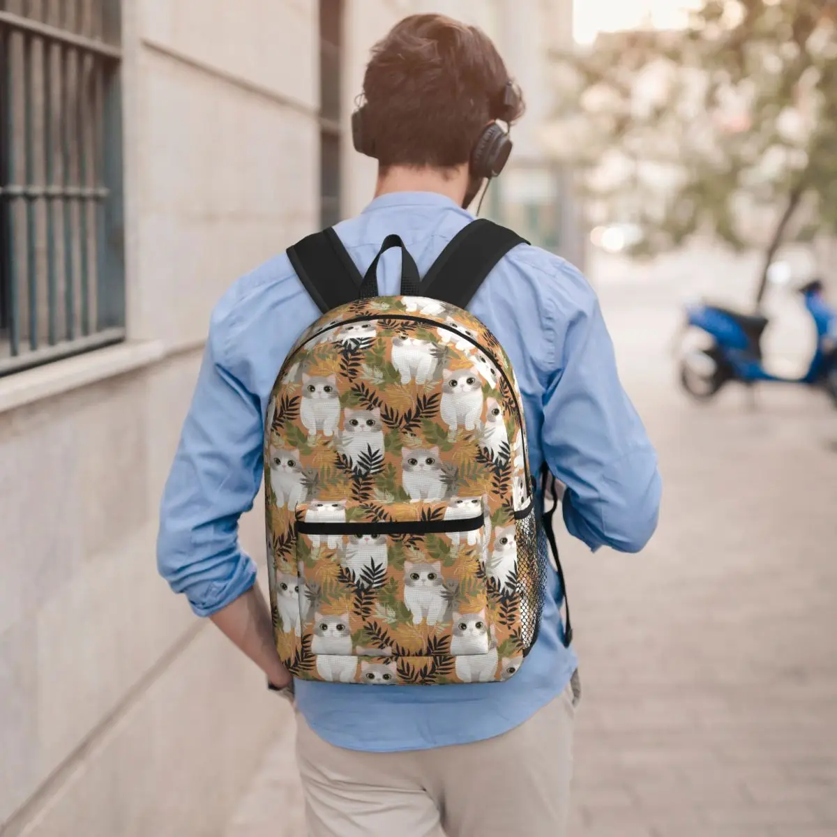 Gray Ginger And Siamese Kittens Cats Backpack Student BookBag Children School Bag Laptop Shoulder Bags for Men Women
Gray Ginger And Siamese Kittens Cats Backpack Student BookBag Children School Bag Laptop Shoulder Bags for Men Women