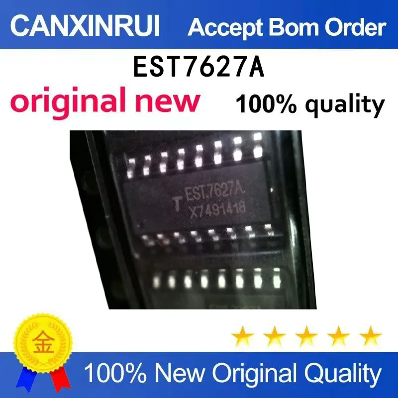 (5-100 PCS) Brand new original EST7627A spot chip
(5-100 PCS) Brand new original EST7627A spot chip