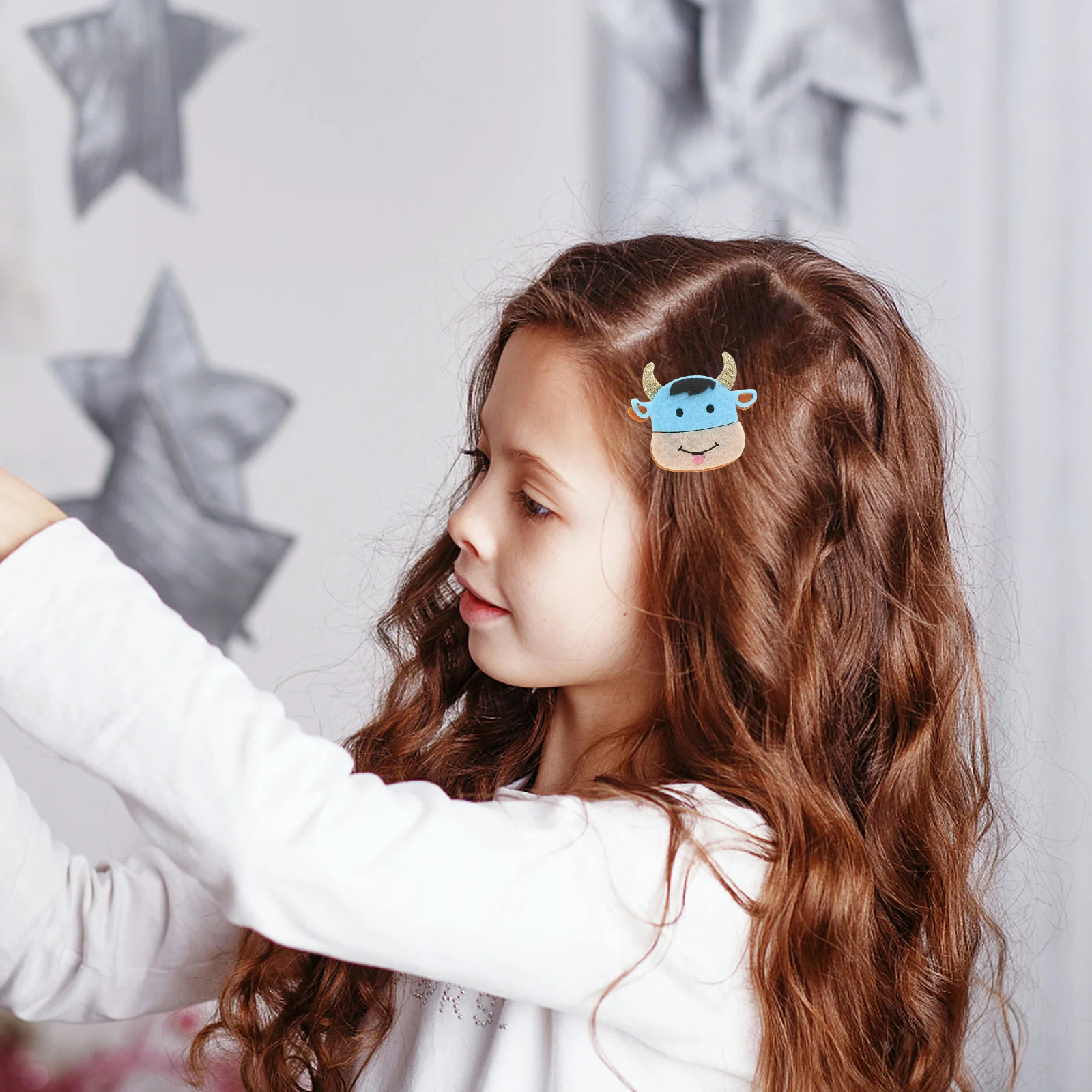 4Pcs Children Hairpins Cow Pattern New Year Hair Clips Festival Bang Clips Cute Decorative Hair Accessories Kids Party Headwear
4Pcs Children Hairpins Cow Pattern New Year Hair Clips Festival Bang Clips Cute Decorative Hair Accessories Kids Party Headwear