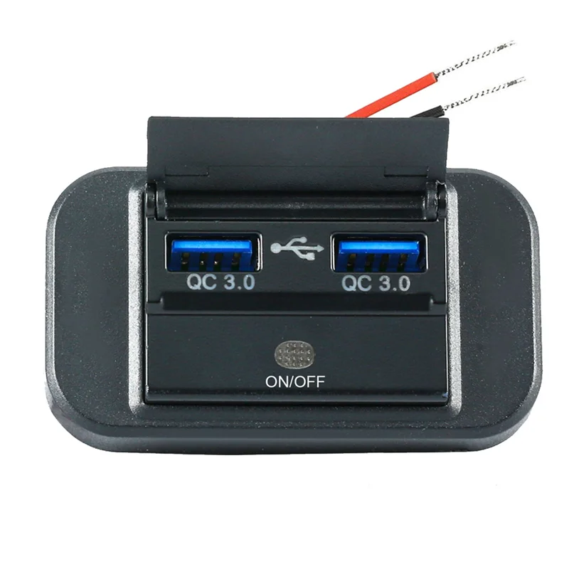 Прочная-2 шт., 12 В, USB-розетка для автодома, 36 Вт, двойная розетка для автомобильного зарядного устройства QC3.0 USB, розетка с крышкой
Прочная-2 шт., 12 В, USB-розетка для автодома, 36 Вт, двойная розетка для автомобильного зарядного устройства QC3.0 USB, розетка с крышкой