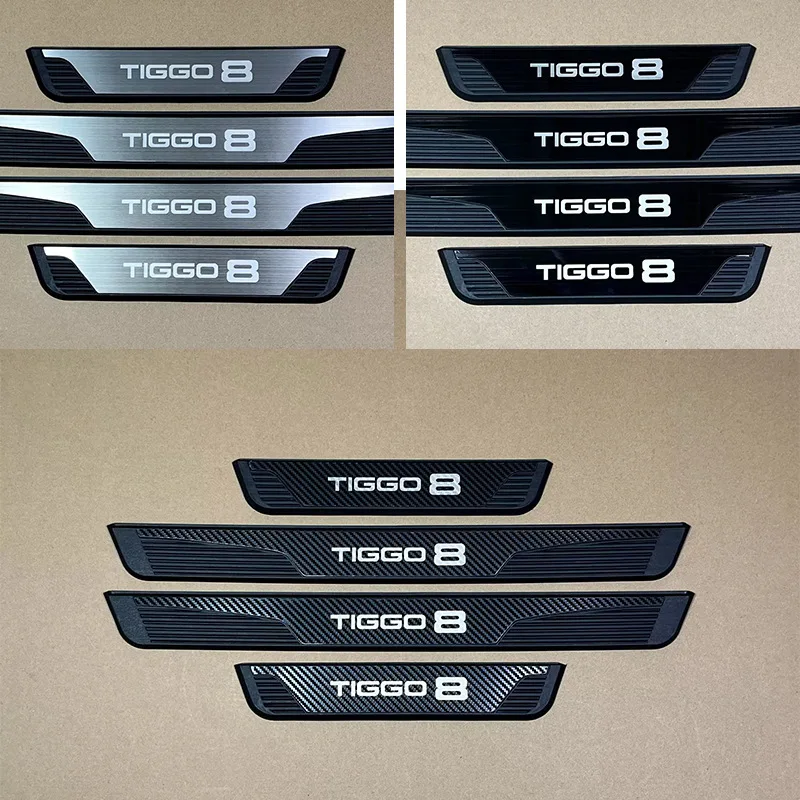 4Pcs/Lot Door Sill Pedal Cover Trims Scuff Plate Protector Strips Stickers For Chery Tiggo 8 Plus Pro Car Styling Accessories
4Pcs/Lot Door Sill Pedal Cover Trims Scuff Plate Protector Strips Stickers For Chery Tiggo 8 Plus Pro Car Styling Accessories
