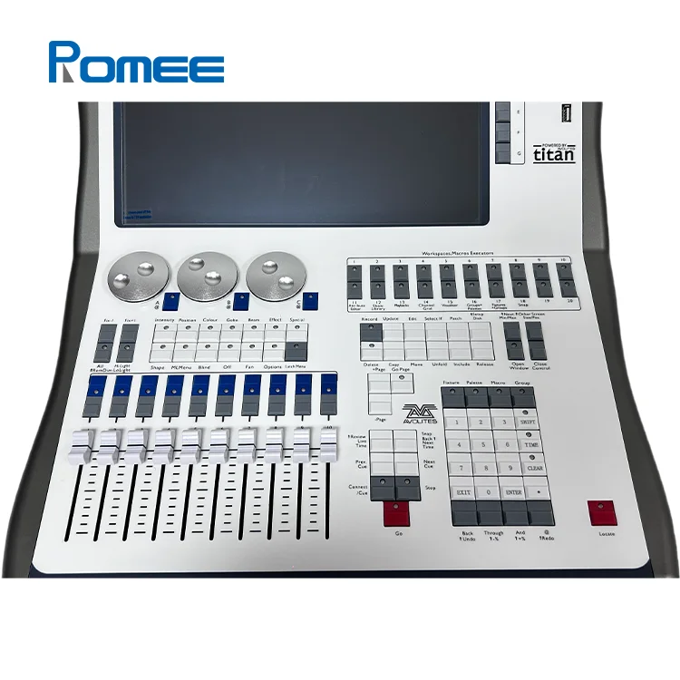 Quartz Little Tiger Stage Light Dimmer Console Core I5 Processor With 2048 DMX Channels for Concert Event Lighting Control
Quartz Little Tiger Stage Light Dimmer Console Core I5 Processor With 2048 DMX Channels for Concert Event Lighting Control