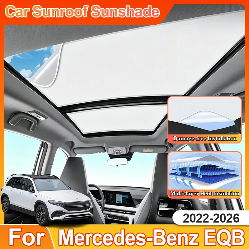 For Mercedes-Benz EQB Accessories X243 2022 2023 2024 2025 2026 Sunshade Heat Insulation Summer Cooling Auto Accessories Anti UV
For Mercedes-Benz EQB Accessories X243 2022 2023 2024 2025 2026 Sunshade Heat Insulation Summer Cooling Auto Accessories Anti UV