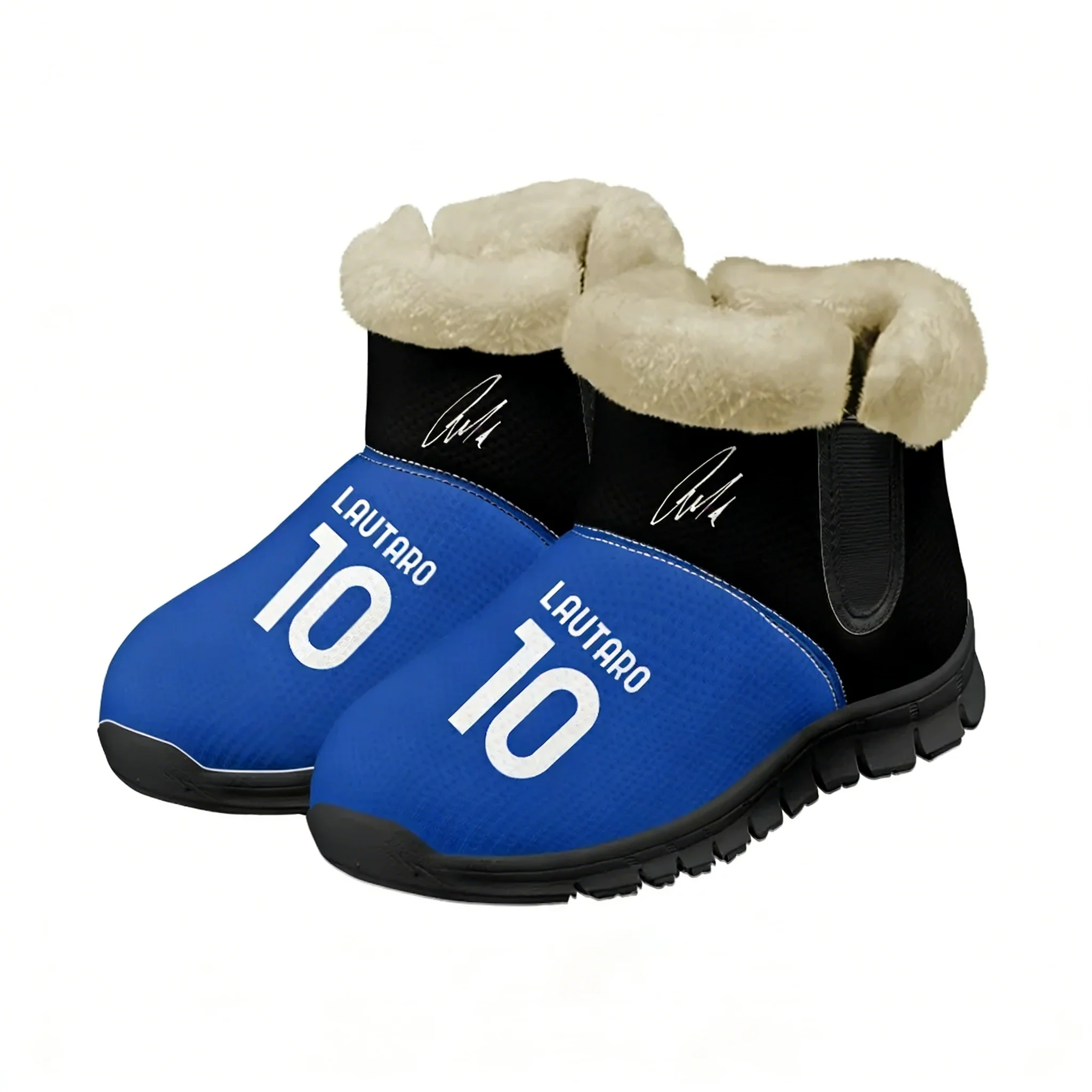 Lautaro No.10 Plush Shoes Boots Men Women Teenager Keep Warm Sneakers Argentina Soccer Star Boot Casual Customize Sneaker Black
Lautaro No.10 Plush Shoes Boots Men Women Teenager Keep Warm Sneakers Argentina Soccer Star Boot Casual Customize Sneaker Black