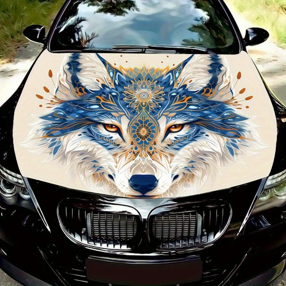 Таинственная наклейка на капот автомобиля «Голубой волк» — прочная виниловая пленка с ярким пламенем и дымчатым дизайном, подходит для большинства автомобилей, Engi
Таинственная наклейка на капот автомобиля «Голубой волк» — прочная виниловая пленка с ярким пламенем и дымчатым дизайном, подходит для большинства автомобилей, Engi