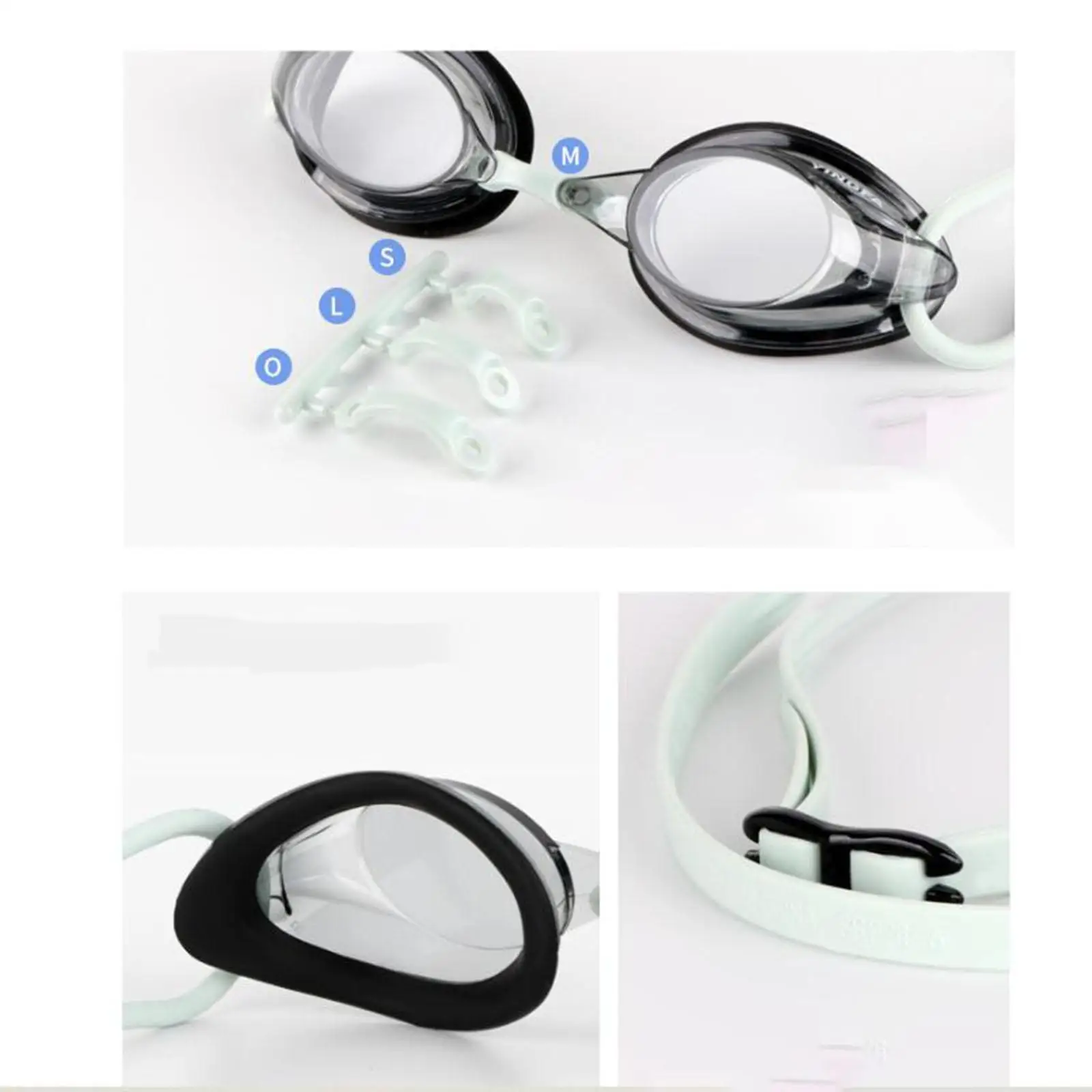 Swim Goggles Portable for Adult Clear View Anti Fog Eyewear for Swimming Pool Indoor Outdoor Snorkeling Water Sports Competition
Swim Goggles Portable for Adult Clear View Anti Fog Eyewear for Swimming Pool Indoor Outdoor Snorkeling Water Sports Competition