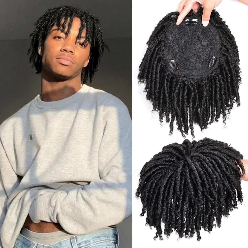Short Dreadlock Half Wigs Synthetic Clips in Hair Toupee Extension Afro Curly Hair Kinky Curly Wigs Crochet Braids For Men Women
Short Dreadlock Half Wigs Synthetic Clips in Hair Toupee Extension Afro Curly Hair Kinky Curly Wigs Crochet Braids For Men Women