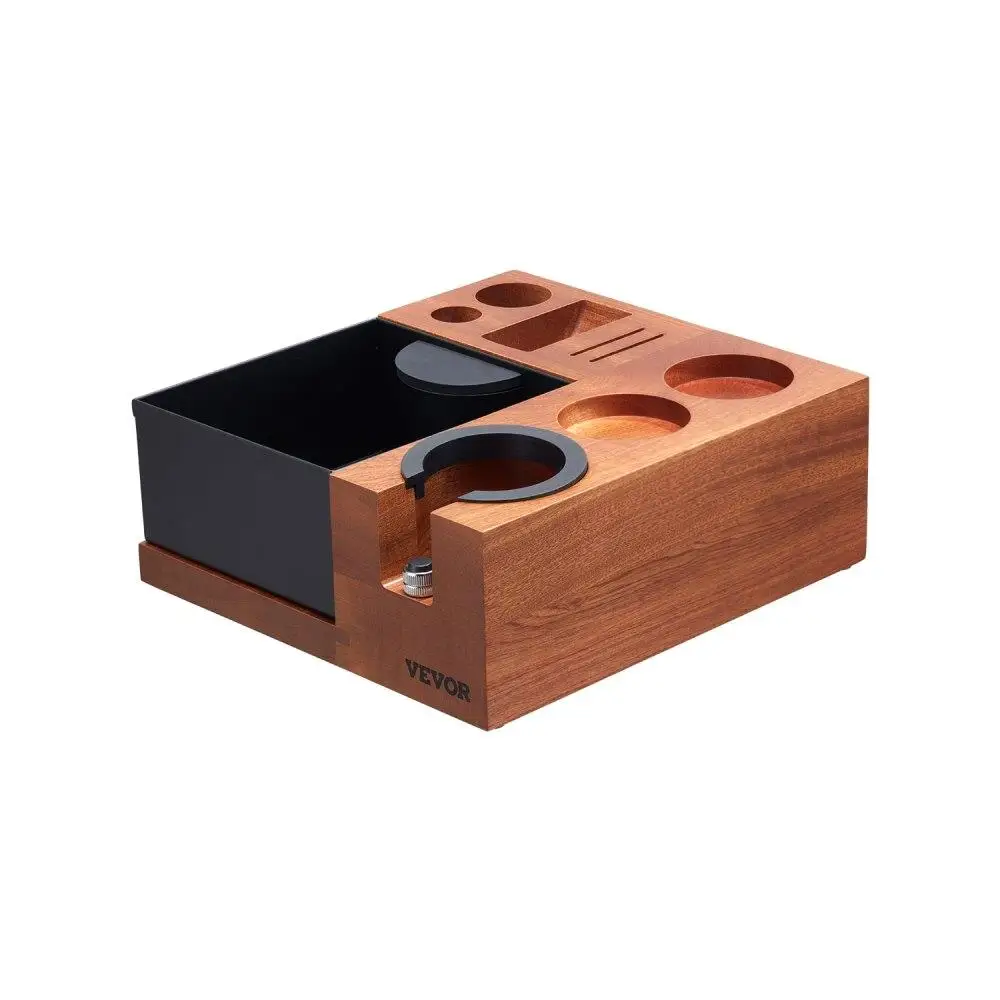 Wooden Espresso Tamping Station 51 to 58 mm with Detachable Slot Coffee Bar Tool
Wooden Espresso Tamping Station 51 to 58 mm with Detachable Slot Coffee Bar Tool