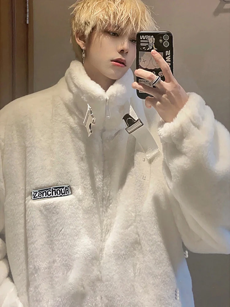 Men's Winter Thiened Fce Lined Stand Collar Cotton Jaet Warm Outerwear American Retro Sle Teenagers Faionable Wint...
Men's Winter Thiened Fce Lined Stand Collar Cotton Jaet Warm Outerwear American Retro Sle Teenagers Faionable Wint...