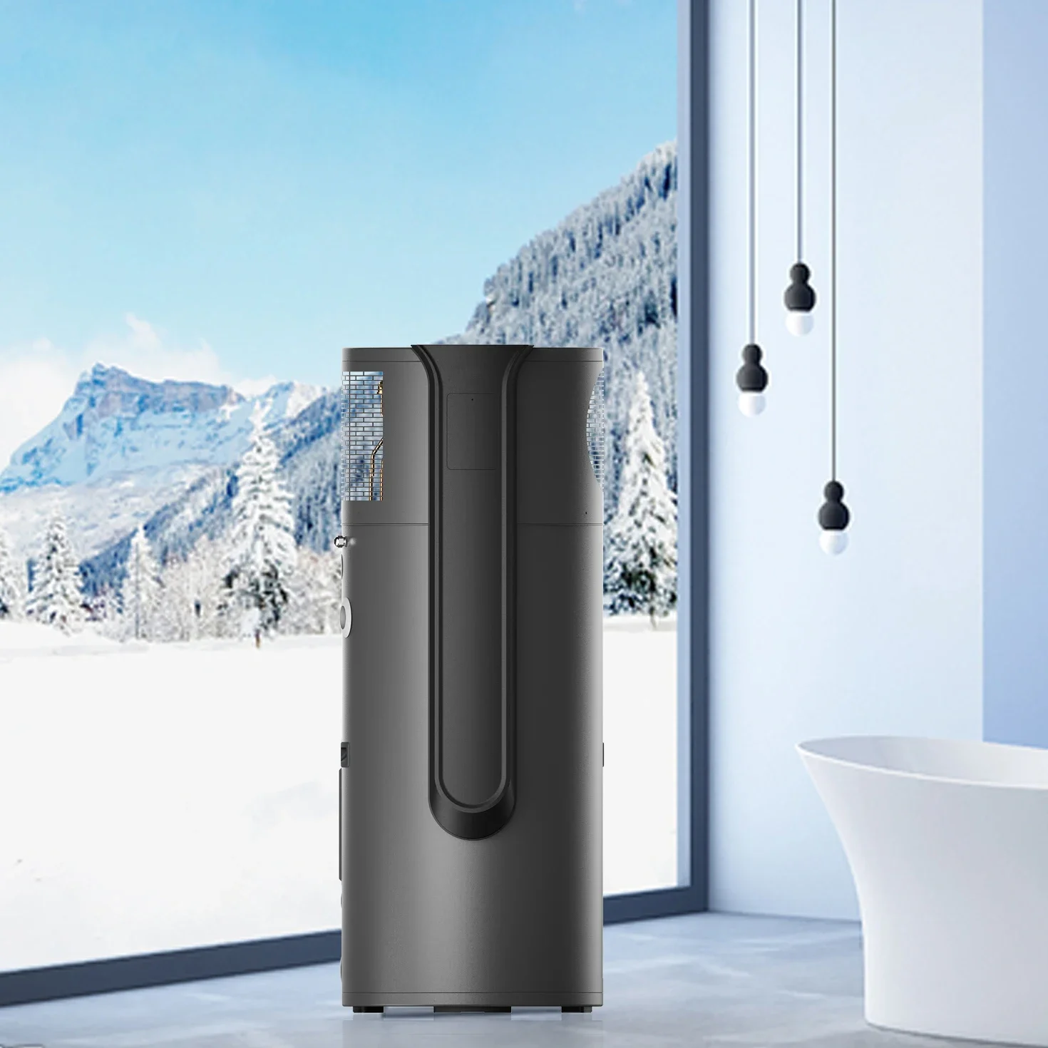 Sunrain Hot Selling Stc SAA 75 Degree Centigrade All In One Heat Pump 200l/250l/300l Air To Water Heat Pump Water Heater
Sunrain Hot Selling Stc SAA 75 Degree Centigrade All In One Heat Pump 200l/250l/300l Air To Water Heat Pump Water Heater