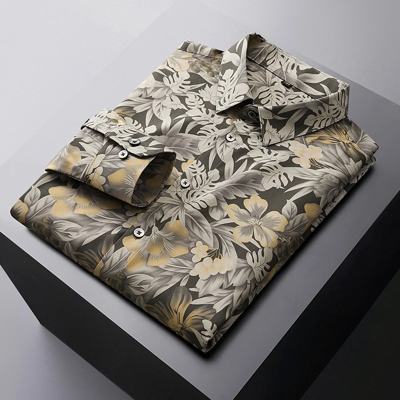 men's printed long-sleeved shirt Business casual loose Hawaiian men's shirt Fashionable floral large size shirt 8XL 10XL
men's printed long-sleeved shirt Business casual loose Hawaiian men's shirt Fashionable floral large size shirt 8XL 10XL