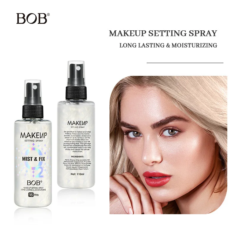 Спрей для фиксации макияжа BOB Long Wear: водостойкий, устойчивый к поту, увлажняющий, контролирующий жирность, длительного действия.
Спрей для фиксации макияжа BOB Long Wear: водостойкий, устойчивый к поту, увлажняющий, контролирующий жирность, длительного действия.