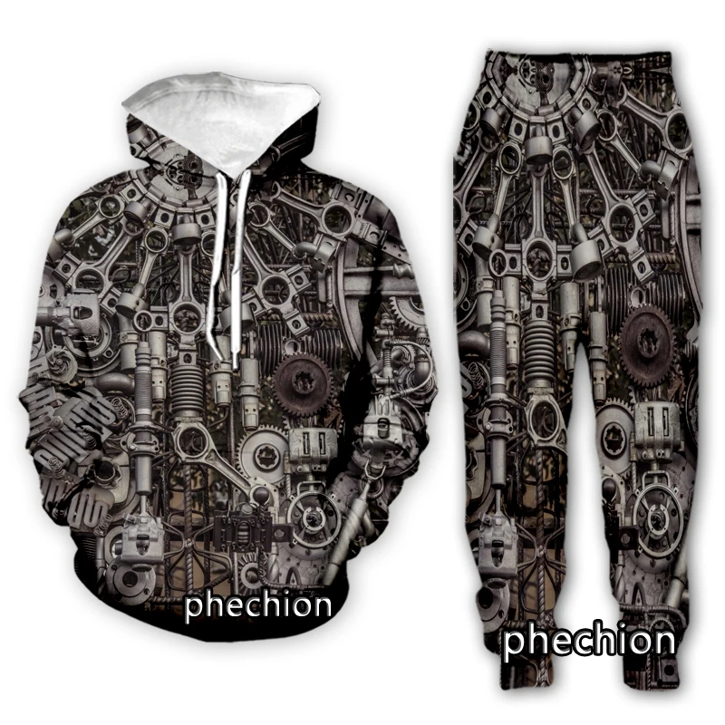 phechion New Men/Women Mechanical Parts 3D Print Clothing Long Sleeve Fashion Sweatshirt Hoodies Sport Casual Pants Z132
phechion New Men/Women Mechanical Parts 3D Print Clothing Long Sleeve Fashion Sweatshirt Hoodies Sport Casual Pants Z132