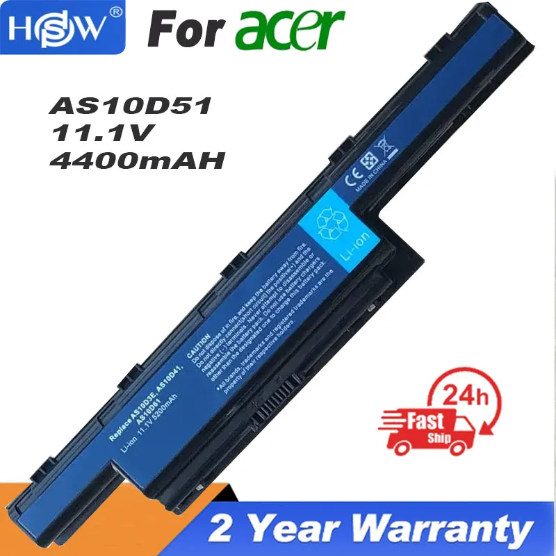 Battery for Acer AS10D31 AS10D51 AS10D81 AS10D75 AS10D61 AS10D41 AS10D71 for Aspire 4741 5552G 5742 5750G 5741G
Battery for Acer AS10D31 AS10D51 AS10D81 AS10D75 AS10D61 AS10D41 AS10D71 for Aspire 4741 5552G 5742 5750G 5741G