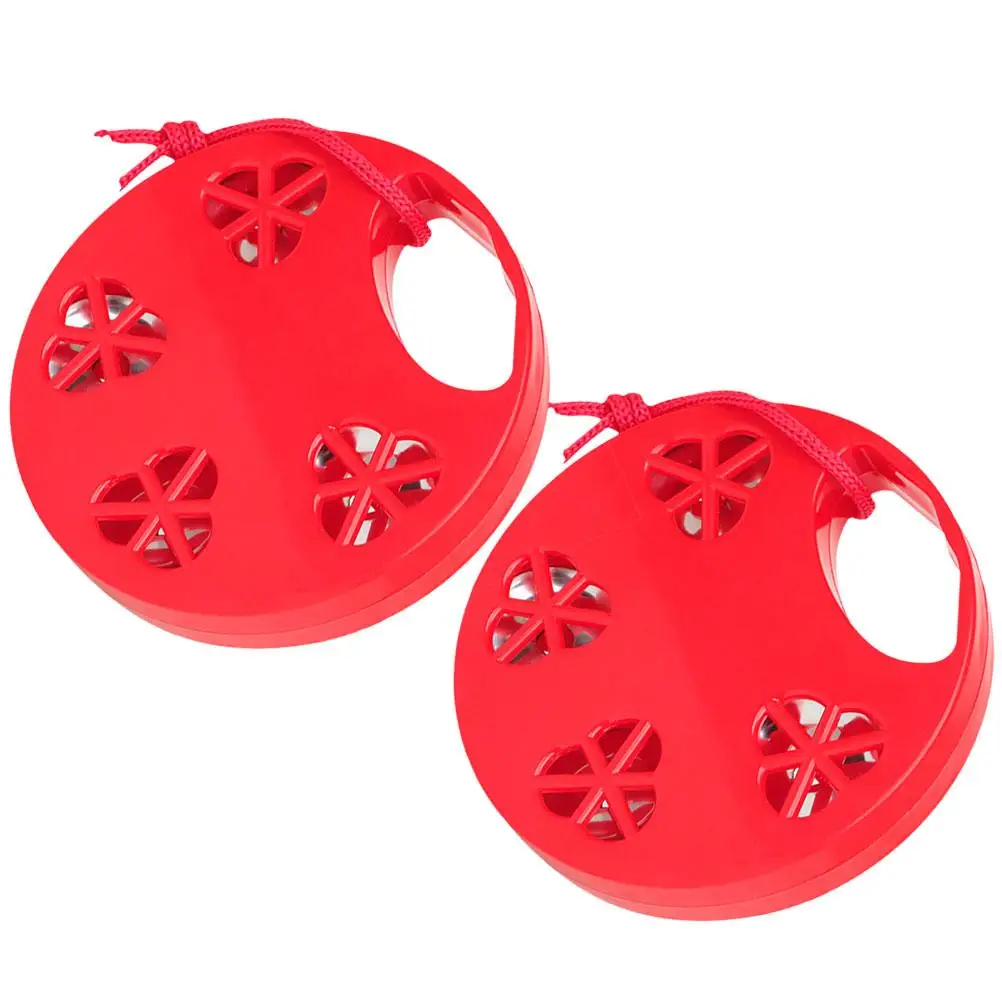 2Pcs Handheld Tambourine Drum Bell Kids Musical Instrument Plastic Toy Child Red Rhythm Education Gift
2Pcs Handheld Tambourine Drum Bell Kids Musical Instrument Plastic Toy Child Red Rhythm Education Gift