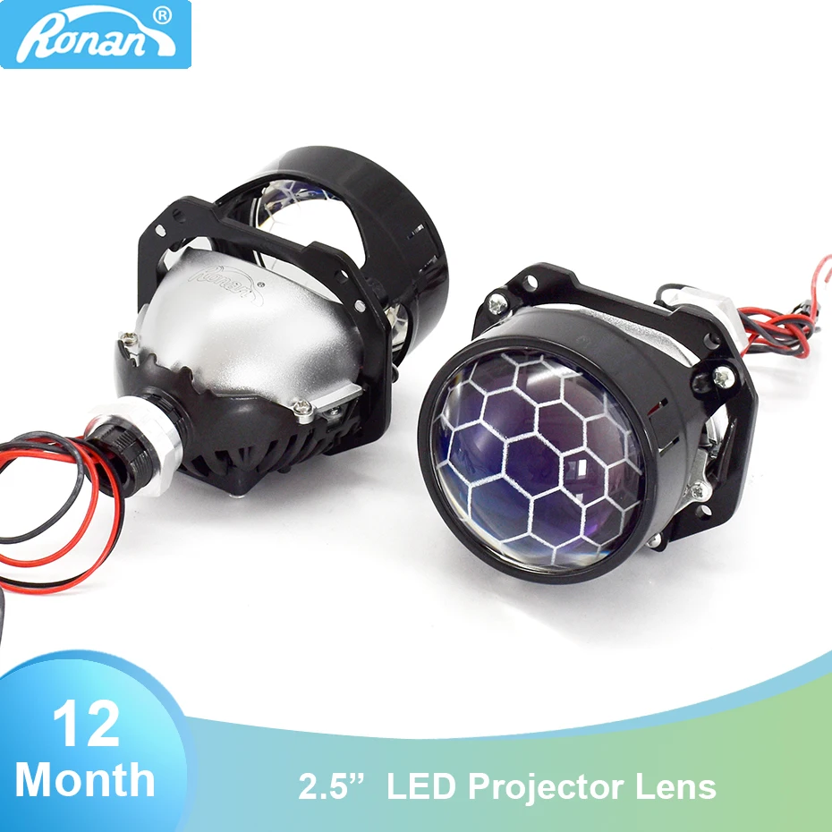 2PCS 2.5inch Bi Led Projector Blue Lenses Honeycomb 40W 6000K LHD RHD Retrofit H1 H4 H7 9005 9006 Headlight Car Accessories
2PCS 2.5inch Bi Led Projector Blue Lenses Honeycomb 40W 6000K LHD RHD Retrofit H1 H4 H7 9005 9006 Headlight Car Accessories