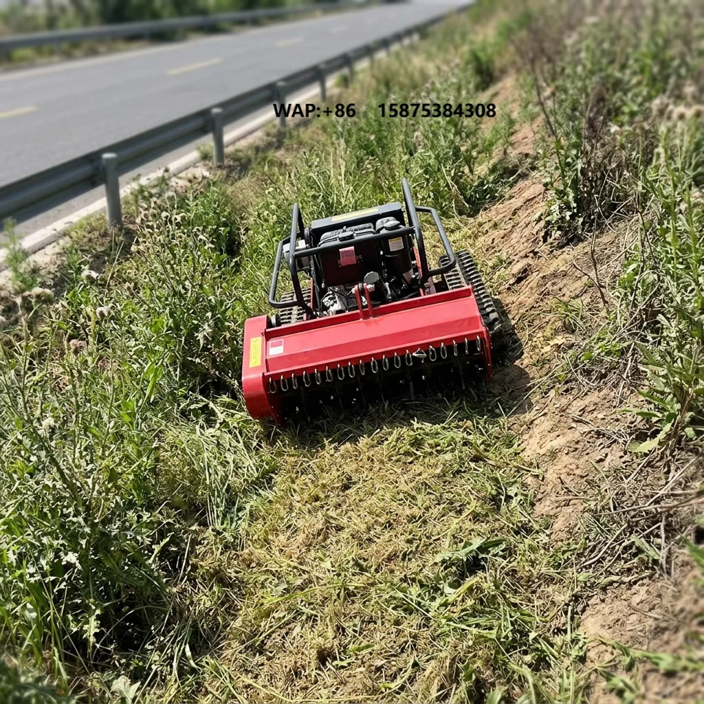The Remote-operated Lawn Mower Is a Best-selling Lawn Trimming Robot for Farmers in China
The Remote-operated Lawn Mower Is a Best-selling Lawn Trimming Robot for Farmers in China