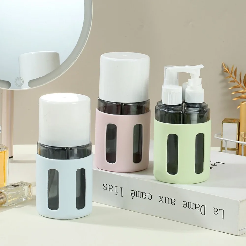 4 In 1 Travel Dispenser Bottle Set 60ml Refillable Liquid Dispenser Bottle Leakproof Portable Combination Split Empty Bottle
4 In 1 Travel Dispenser Bottle Set 60ml Refillable Liquid Dispenser Bottle Leakproof Portable Combination Split Empty Bottle