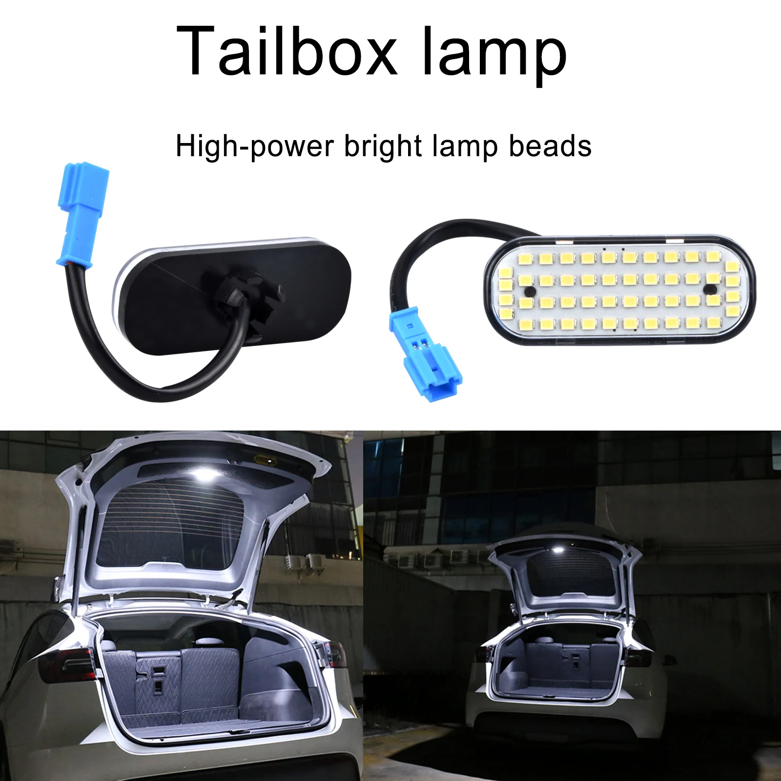 48 LED Trunk Lights for Tesla Model Y 2023 Accessories Trunk LED Lighting Model Y Light Interior Decorative Fitting
48 LED Trunk Lights for Tesla Model Y 2023 Accessories Trunk LED Lighting Model Y Light Interior Decorative Fitting