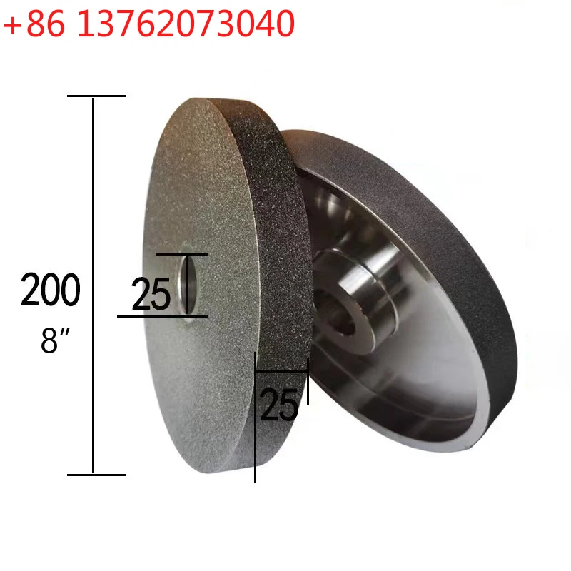 200mm 8 Inch Diamond Grinding Wheel 25 Hole 25.4 Hole Tungsten Steel Alloy Cutter Abrasive Wheels
200mm 8 Inch Diamond Grinding Wheel 25 Hole 25.4 Hole Tungsten Steel Alloy Cutter Abrasive Wheels