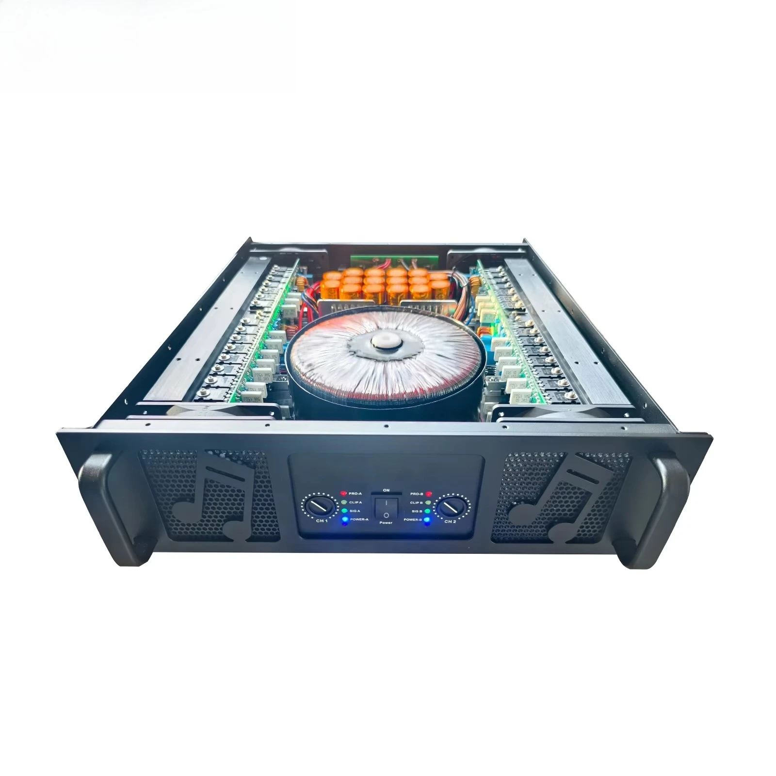 TD-2500 / TD-3000 Can Work at 2ohm/4ohm Professional PA Power Amplifier 2CH*2500W/3000W 8ohm 3U 2-Channel Class H for Subwoofer
TD-2500 / TD-3000 Can Work at 2ohm/4ohm Professional PA Power Amplifier 2CH*2500W/3000W 8ohm 3U 2-Channel Class H for Subwoofer