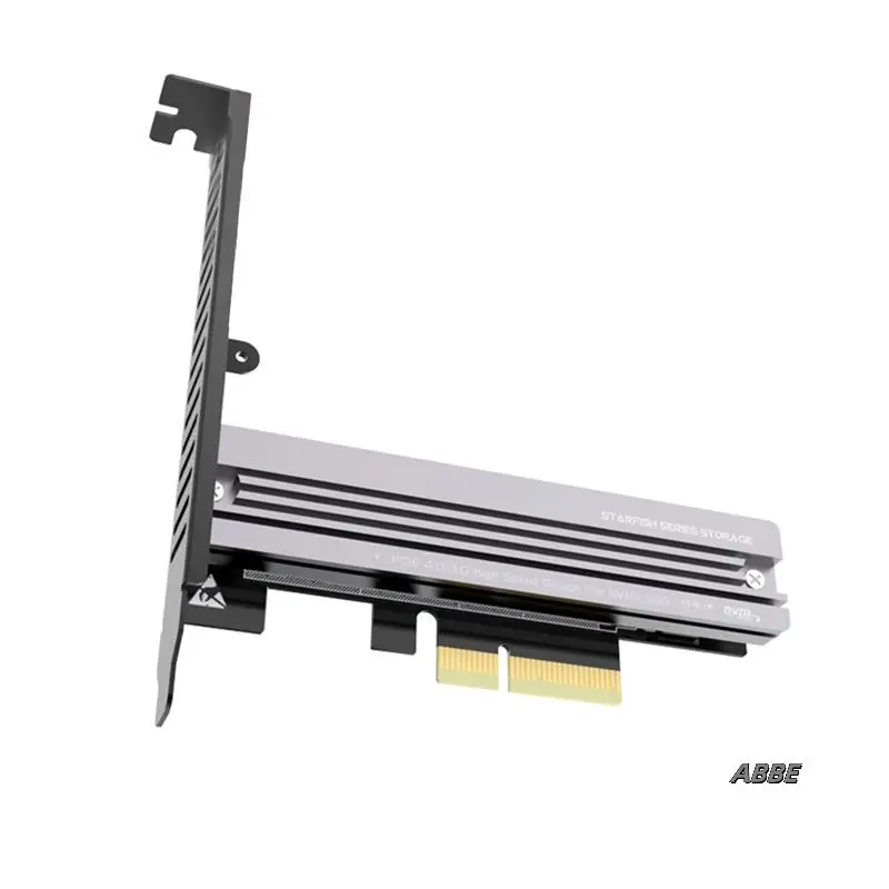 Карта адаптера M.2 NVME SSD — Pcie 4,0, 64 Гбит/с, X1/X4/X8/X16 с радиатором для обновлений настольного компьютера
Карта адаптера M.2 NVME SSD — Pcie 4,0, 64 Гбит/с, X1/X4/X8/X16 с радиатором для обновлений настольного компьютера