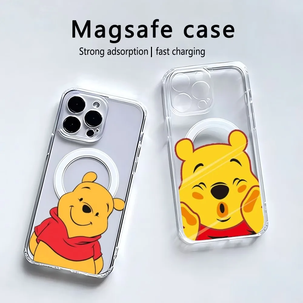W-Winnie The Pooh Phone Case Magsafe Transparent Case Iphone 13 Pro Max Case 12 Mini Phone Cover 11 14 15 16Wireless Charging
W-Winnie The Pooh Phone Case Magsafe Transparent Case Iphone 13 Pro Max Case 12 Mini Phone Cover 11 14 15 16Wireless Charging