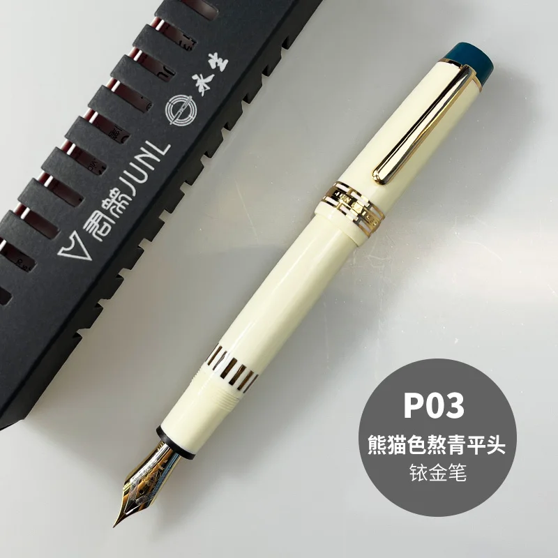 Ограниченный белый! WingSung 630, большая перьевая ручка с поршнем из смолы N0,8 Iraurita EF/F/M, перо с золотым зажимом, подарочная ручка для делового письма 
Ограниченный белый! WingSung 630, большая перьевая ручка с поршнем из смолы N0,8 Iraurita EF/F/M, перо с золотым зажимом, подарочная ручка для делового письма