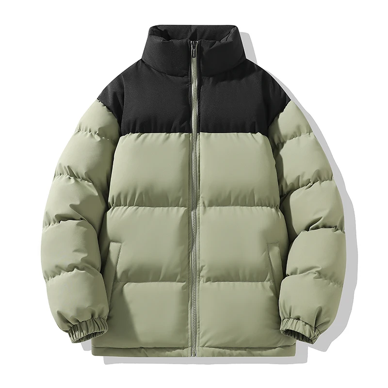 Men's Winter Cotton Jacket Fleece Lined Warm Outerwear Casual Loose Fit Bread Style Coat Couple Matching Outerwear
Men's Winter Cotton Jacket Fleece Lined Warm Outerwear Casual Loose Fit Bread Style Coat Couple Matching Outerwear