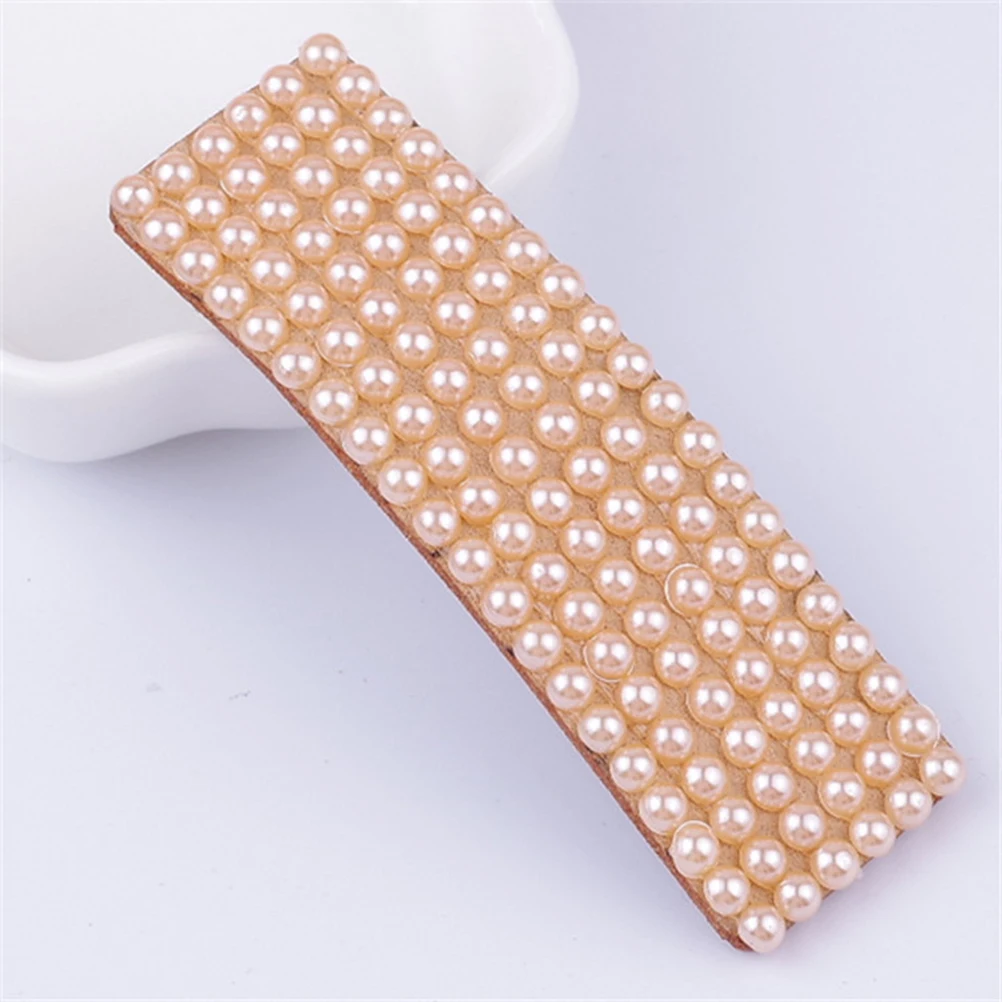 4pcs Pearl Edge Hair Clips Women Pins Simple Hairpin Barrettes Fashion Pearl Hair Accessories Wedding Party Daily Use Good Grip
4pcs Pearl Edge Hair Clips Women Pins Simple Hairpin Barrettes Fashion Pearl Hair Accessories Wedding Party Daily Use Good Grip