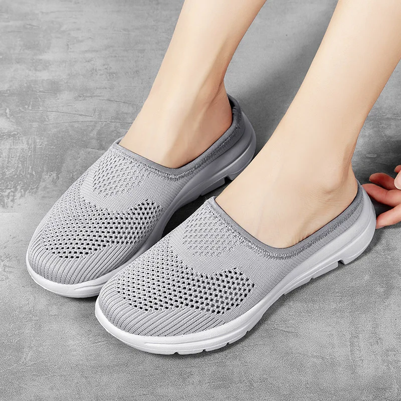 Summer Women's Single Shoes Breathable Lazy Shoes Mesh Walking Lightweight Comfortable Outdoor Home Baotou Casual Flat Shoes
Summer Women's Single Shoes Breathable Lazy Shoes Mesh Walking Lightweight Comfortable Outdoor Home Baotou Casual Flat Shoes