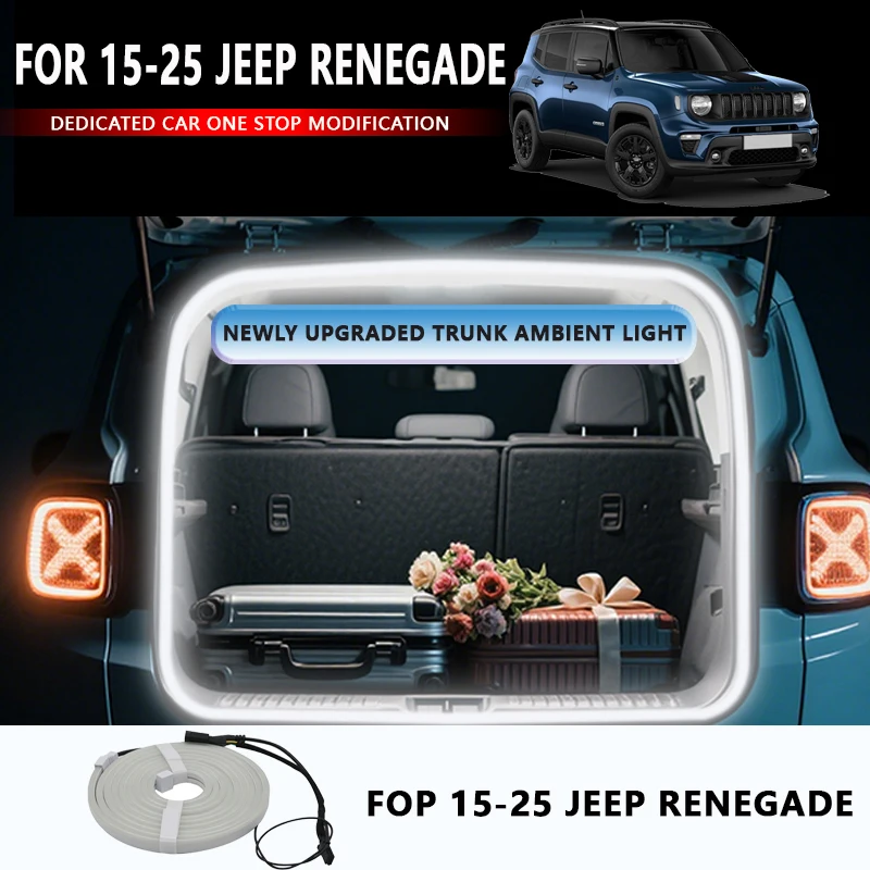 FOP 2015-2025 JEEP RENEGADE Trunk Light Ambient Light Conversion Parts Interior Special Conversion Parts
FOP 2015-2025 JEEP RENEGADE Trunk Light Ambient Light Conversion Parts Interior Special Conversion Parts