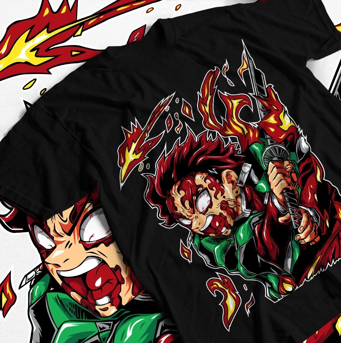 Tanjiro Demon Slayer T-shirt Kimetsu No Yaiba Horror Anime Nezuko Shirt All New Women Men's T-shirt Cotton Fashion Y2K Summer
Tanjiro Demon Slayer T-shirt Kimetsu No Yaiba Horror Anime Nezuko Shirt All New Women Men's T-shirt Cotton Fashion Y2K Summer