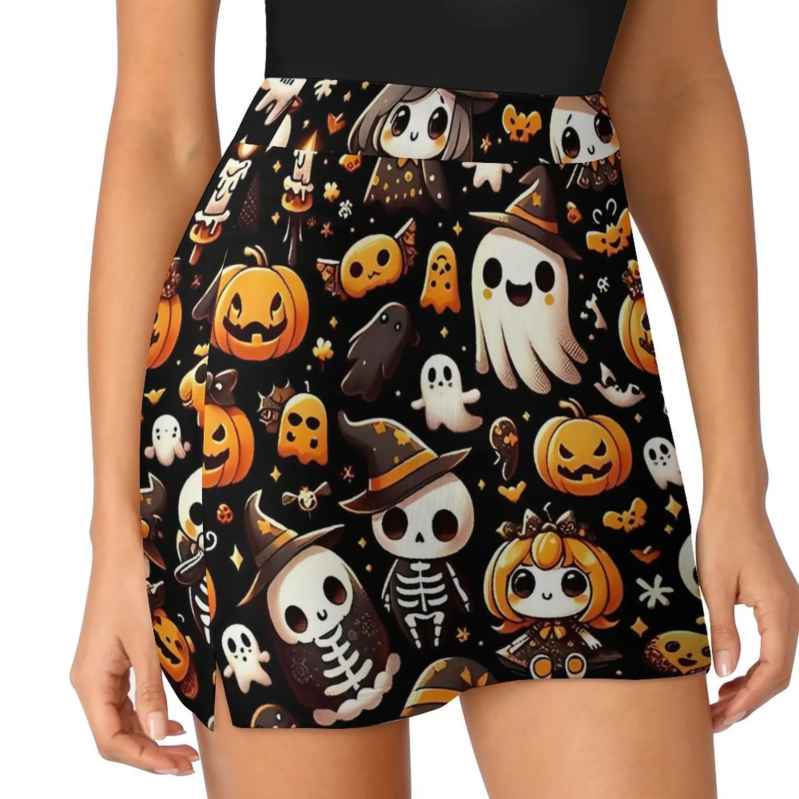 Halloween Cute Spooky Skirt Summer Street Style Casual A-line Skirts Kawaii Mini Skirt Female Custom Oversized Clothing
Halloween Cute Spooky Skirt Summer Street Style Casual A-line Skirts Kawaii Mini Skirt Female Custom Oversized Clothing