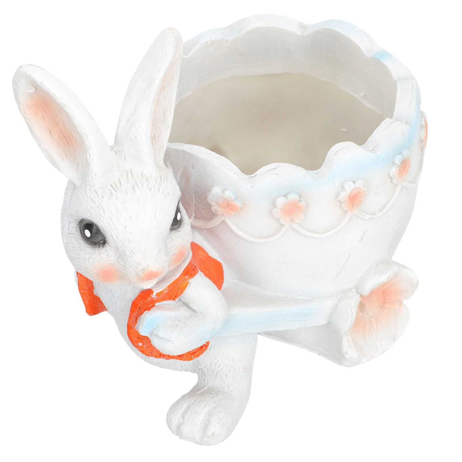 Small Size Flower Pot with Unique Rabbit Shape Exquisite Craftsmanship for Succulents African Violets Indoor Desktop Decoration
Small Size Flower Pot with Unique Rabbit Shape Exquisite Craftsmanship for Succulents African Violets Indoor Desktop Decoration