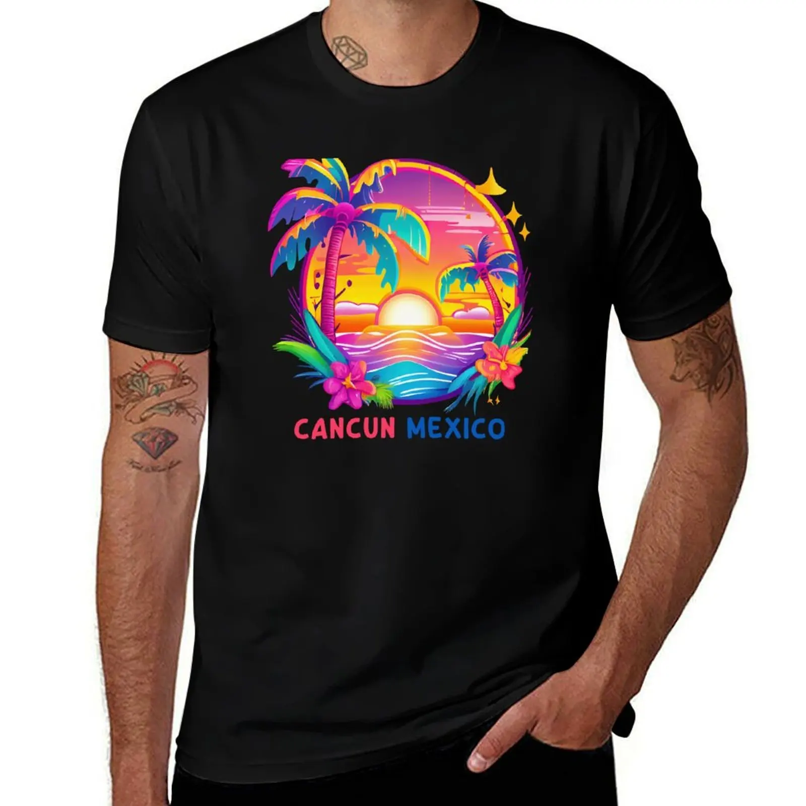 Mexico Cancun T-Shirt Basic Solid Color Short Sleeve T-Shirt
Mexico Cancun T-Shirt Basic Solid Color Short Sleeve T-Shirt