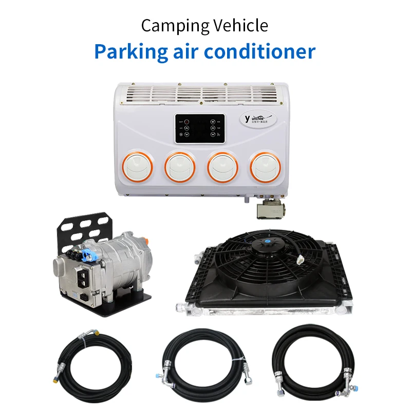RV Camper Parking Air Conditioner 12V Excavator Harvester Truck Electric Air Conditioning Kit 24V
RV Camper Parking Air Conditioner 12V Excavator Harvester Truck Electric Air Conditioning Kit 24V