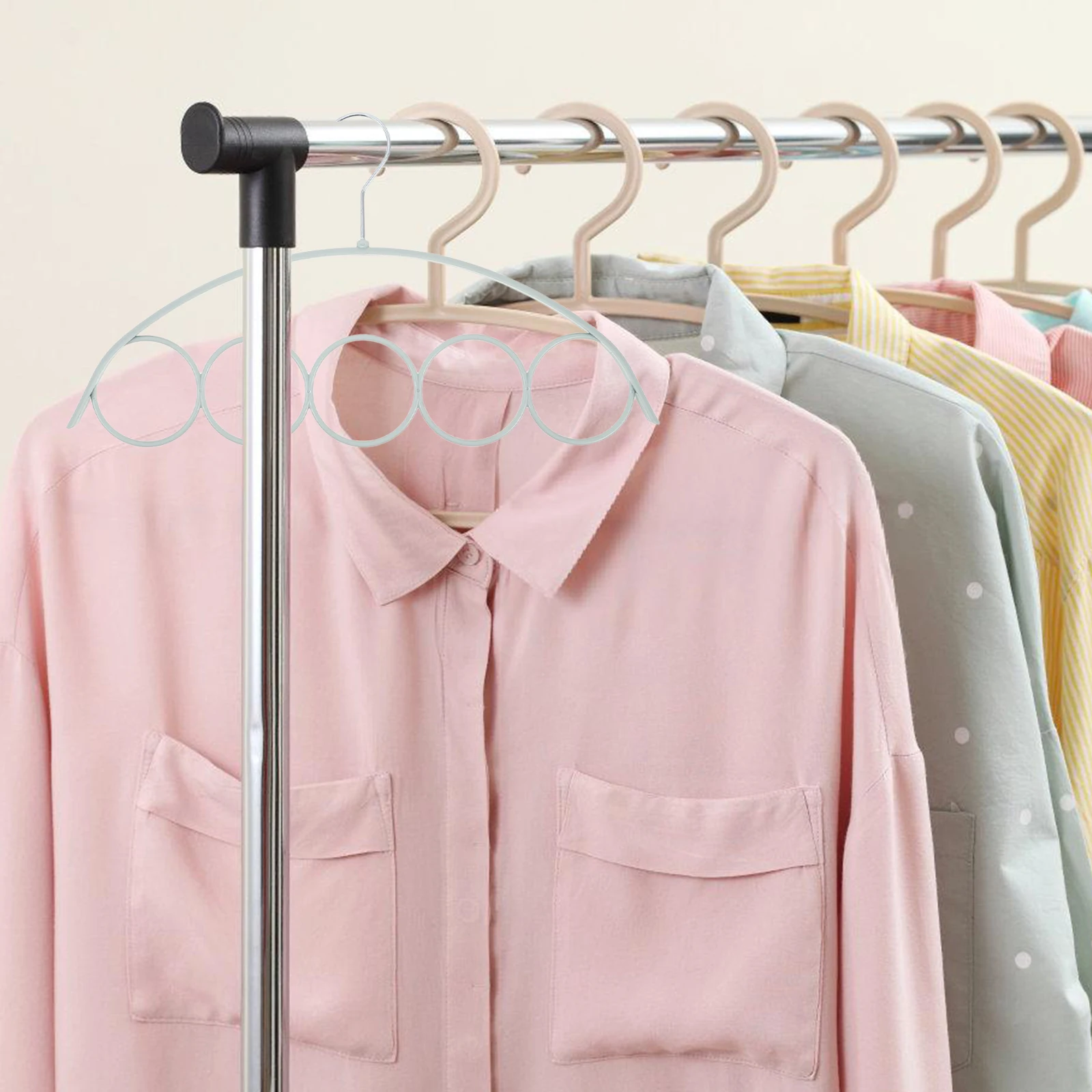 4Pcs Non-slip Hanger Plastic Scarf Tie Rack Clothes Organizer Closet Storage -saving Wall Door Use
4Pcs Non-slip Hanger Plastic Scarf Tie Rack Clothes Organizer Closet Storage -saving Wall Door Use