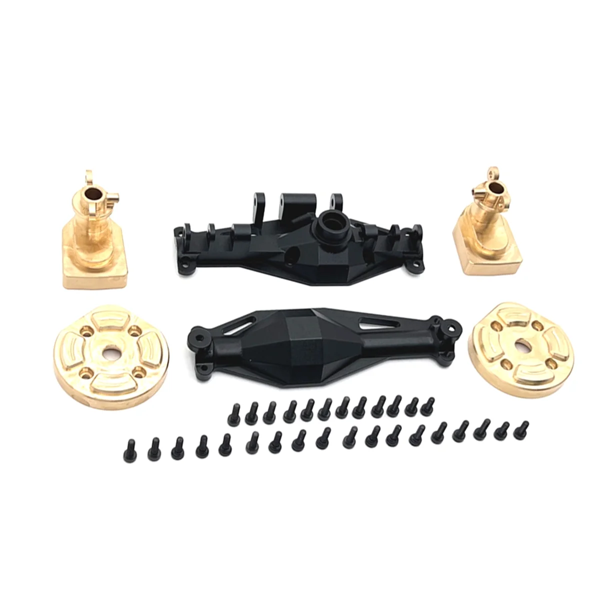 The New RC Car Rear Axle Housing Brass Rear Cup Door Axle Cover Kit for 1/12 H12Y H12Y+ RC Car Upgrade Accessories Black
The New RC Car Rear Axle Housing Brass Rear Cup Door Axle Cover Kit for 1/12 H12Y H12Y+ RC Car Upgrade Accessories Black