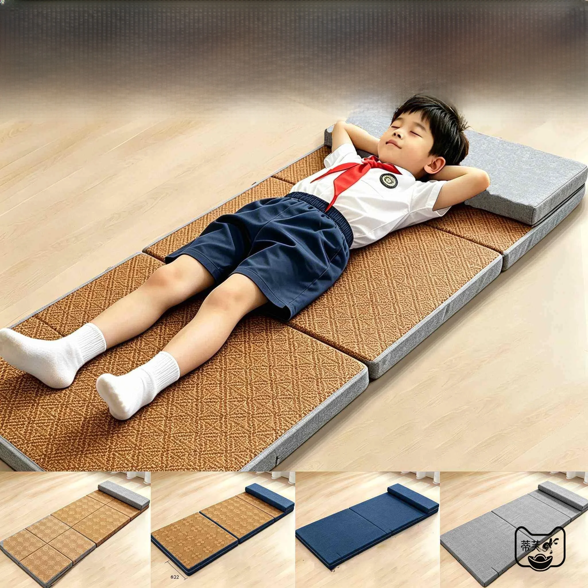 Thickened Student Nap Mat with Storage Bag Foldable Summer Soft Ground Mat for School Office Use Children's Bedding Pad
Thickened Student Nap Mat with Storage Bag Foldable Summer Soft Ground Mat for School Office Use Children's Bedding Pad