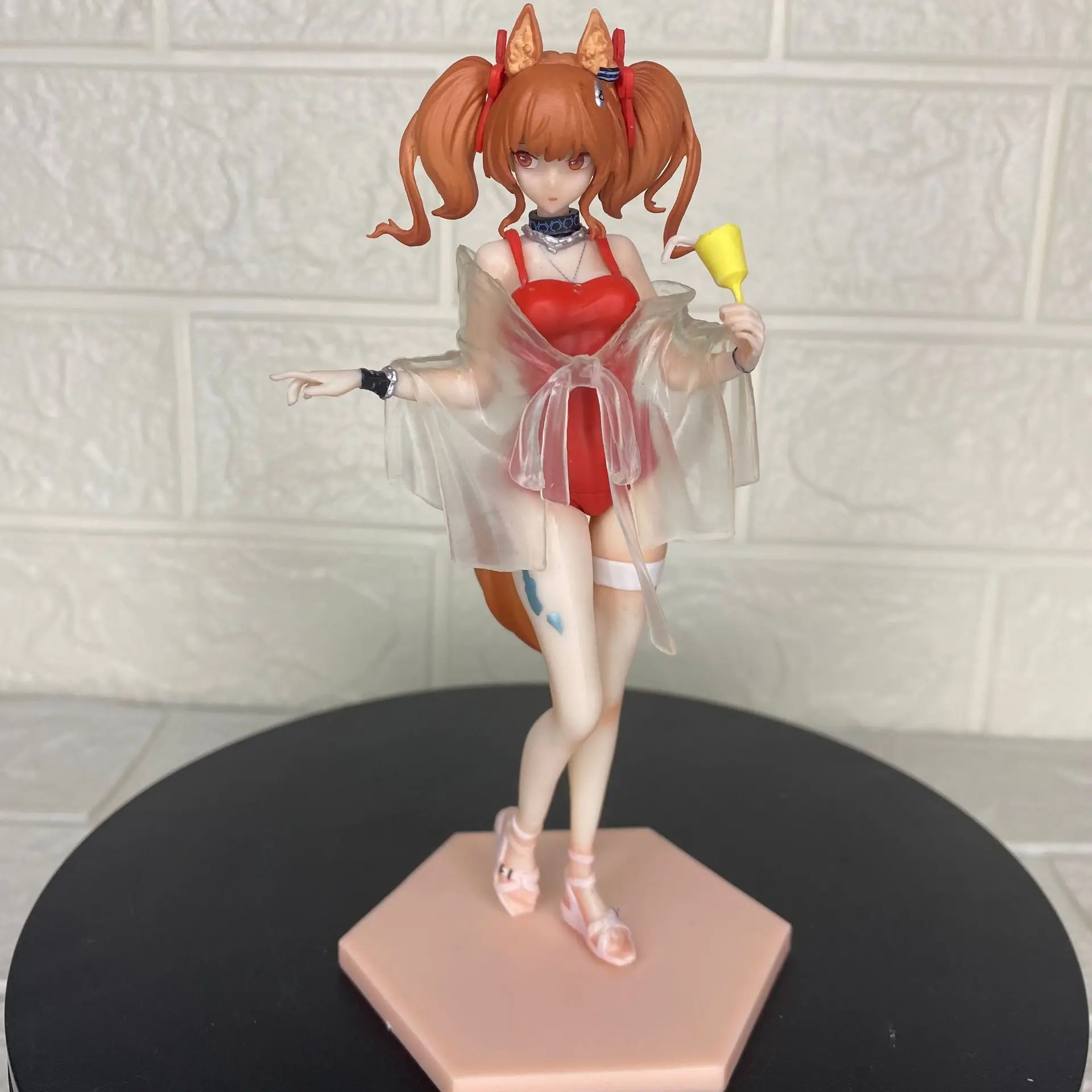 17cm Arknights Angelina Summer Swimsuit Beautiful Girl Anime Handmade Action Figures Desktop Case Decoration Ornament Gift
17cm Arknights Angelina Summer Swimsuit Beautiful Girl Anime Handmade Action Figures Desktop Case Decoration Ornament Gift