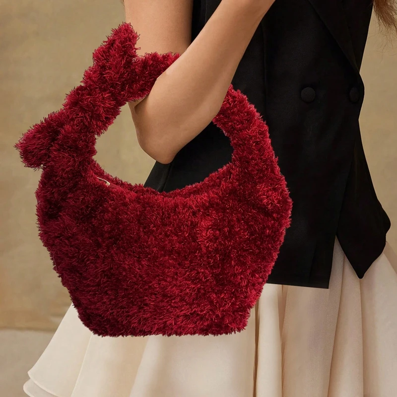 Стильная сумка через плечо из искусственного меха с леопардовым принтом, большая вместительная плюшевая сумка для осени и зимы, модная сумка-багет 2026
Стильная сумка через плечо из искусственного меха с леопардовым принтом, большая вместительная плюшевая сумка для осени и зимы, модная сумка-багет 2026