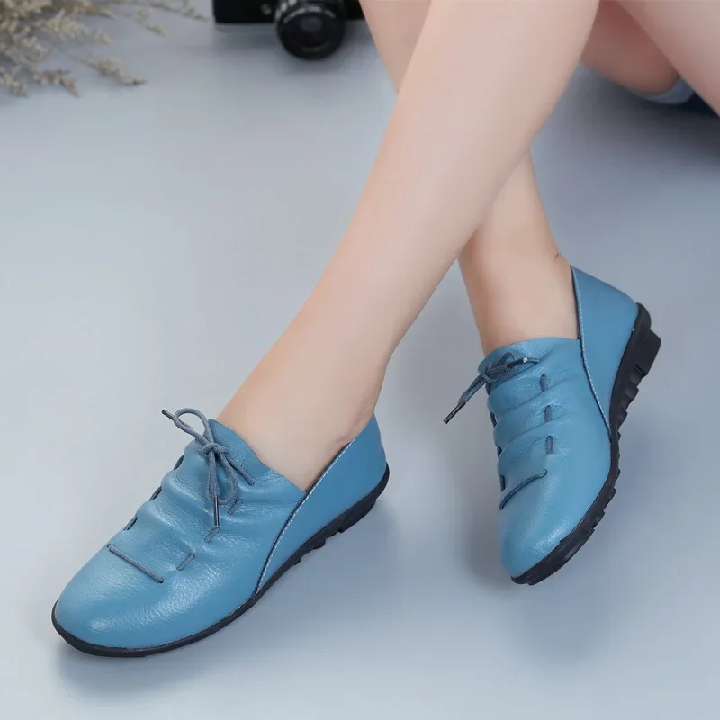 Casual Oxford Shoes Women 2024 Spring Genuine Leather Shoes Comfortable Flat Shoes Outdoor Slip-on Ladies Loafers Plus Size 41
Casual Oxford Shoes Women 2024 Spring Genuine Leather Shoes Comfortable Flat Shoes Outdoor Slip-on Ladies Loafers Plus Size 41