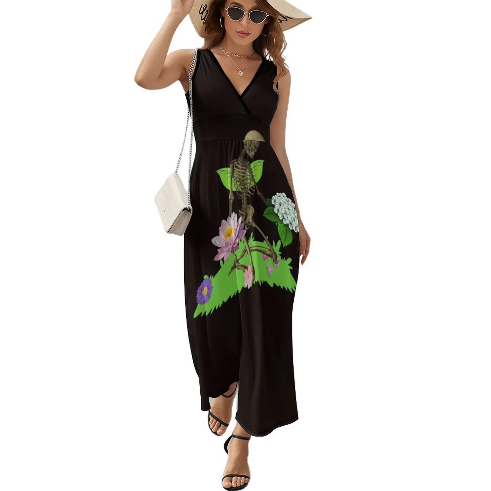 Bones and Botany Sleeveless Dress Bridesmaid dress woman Elegant gowns birthday dress
Bones and Botany Sleeveless Dress Bridesmaid dress woman Elegant gowns birthday dress