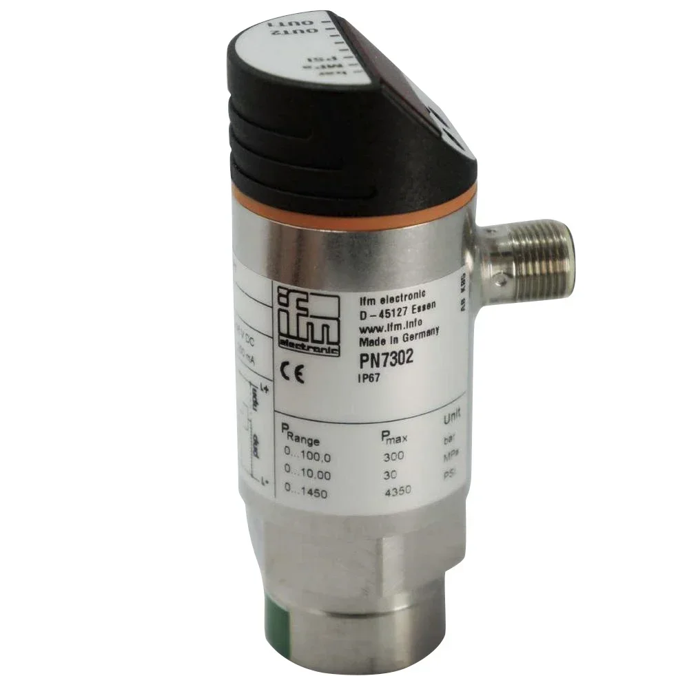 Original New Ifm Sensor Pressure Sensor With Display PN7032
Original New Ifm Sensor Pressure Sensor With Display PN7032