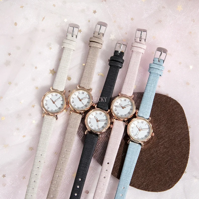 New Casual Fashion Students Watch Ladies Digital Simple Brand Quartz Wristwatches Pink Leather Strap Women's Clock Dress Watches
New Casual Fashion Students Watch Ladies Digital Simple Brand Quartz Wristwatches Pink Leather Strap Women's Clock Dress Watches