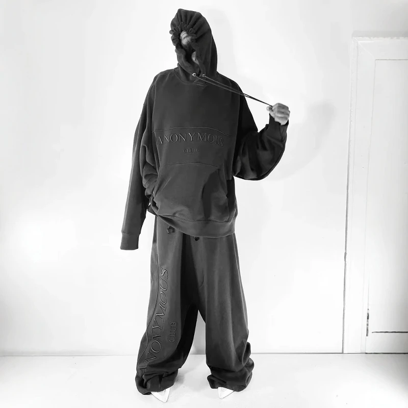 HoodbyAir Floor-Length Hooded Sweatpants Loose Fit Cotton Youth Faion mid Waist Long Trousers for Teenagers
HoodbyAir Floor-Length Hooded Sweatpants Loose Fit Cotton Youth Faion mid Waist Long Trousers for Teenagers