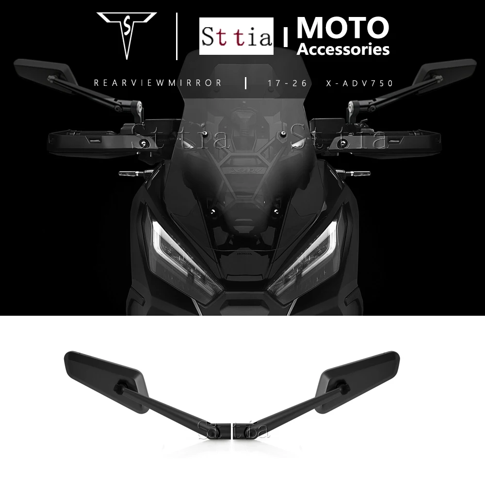 New Motorcycle Rearview Mirrors Side Mirrors Accessories Wind Wing Mirrors For Honda X-ADV750 X-ADV 750 XADV750 XADV 750 17-26
New Motorcycle Rearview Mirrors Side Mirrors Accessories Wind Wing Mirrors For Honda X-ADV750 X-ADV 750 XADV750 XADV 750 17-26