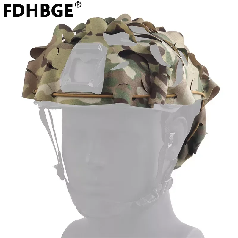 FDHBGE Tactical Lightweight Laser Cut Helmet Cover Camping Hiking Wargame Shooting Equipment Hunting Outdoor Sports Accessories
FDHBGE Tactical Lightweight Laser Cut Helmet Cover Camping Hiking Wargame Shooting Equipment Hunting Outdoor Sports Accessories