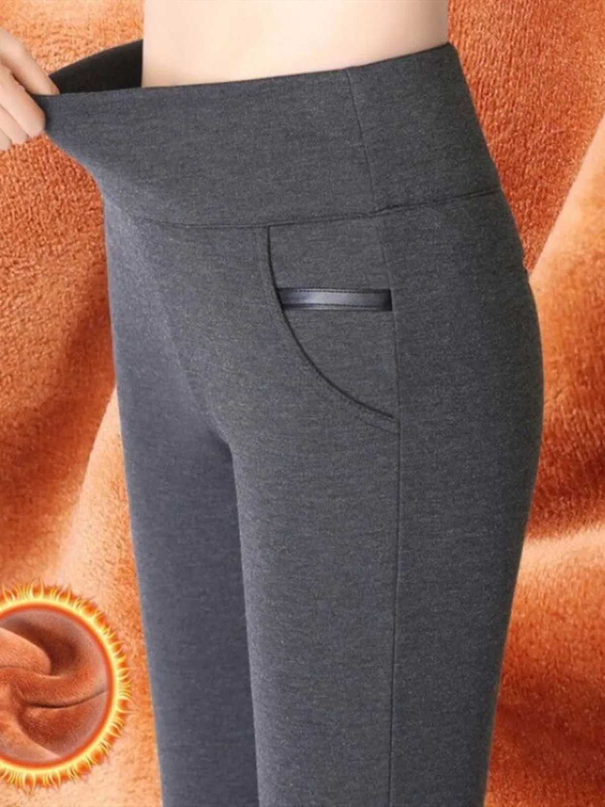 Брюки-карандаш с высокой талией на подкладке, женские осенне-зимние повседневные брюки больших размеров, удобные теплые свободные брюки для мам
Брюки-карандаш с высокой талией на подкладке, женские осенне-зимние повседневные брюки больших размеров, удобные теплые свободные брюки для мам